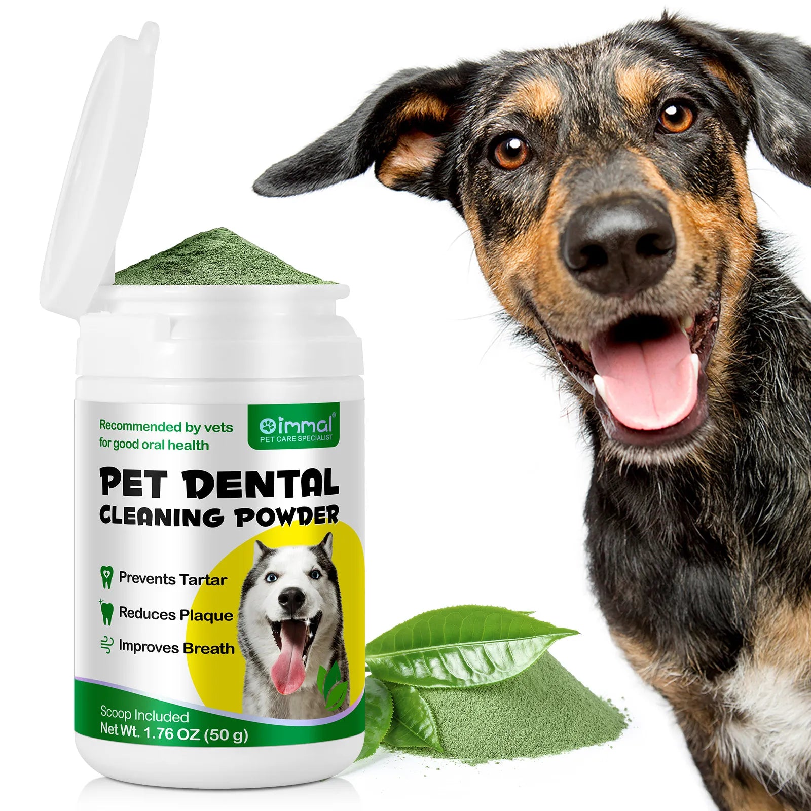 50g Pet Dental Cleaning Powder for Dogs Recommended by vets for good oral health