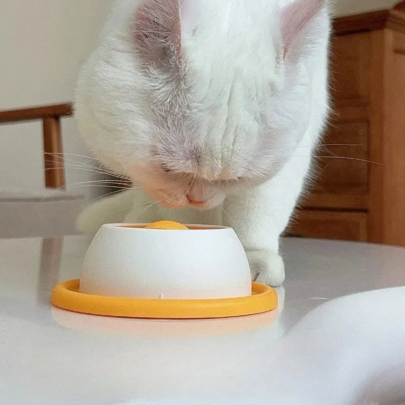 Pet Lick Mat Slow Feeder Yogurt Licking Plate for Dogs Interactive Snack Bowl Promotes Dental Health