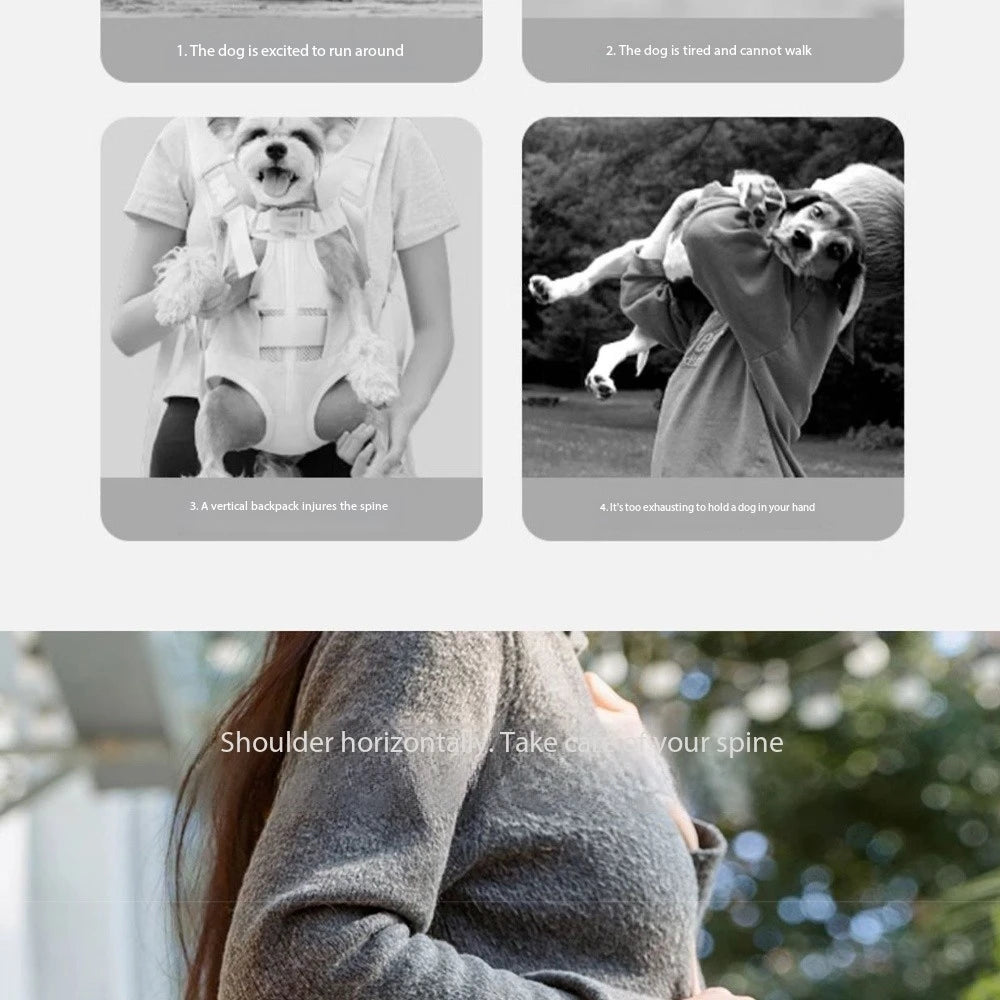 Pet Sling Carrier with Harness