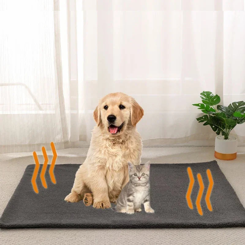 Self-Warming Pet Bed Mat