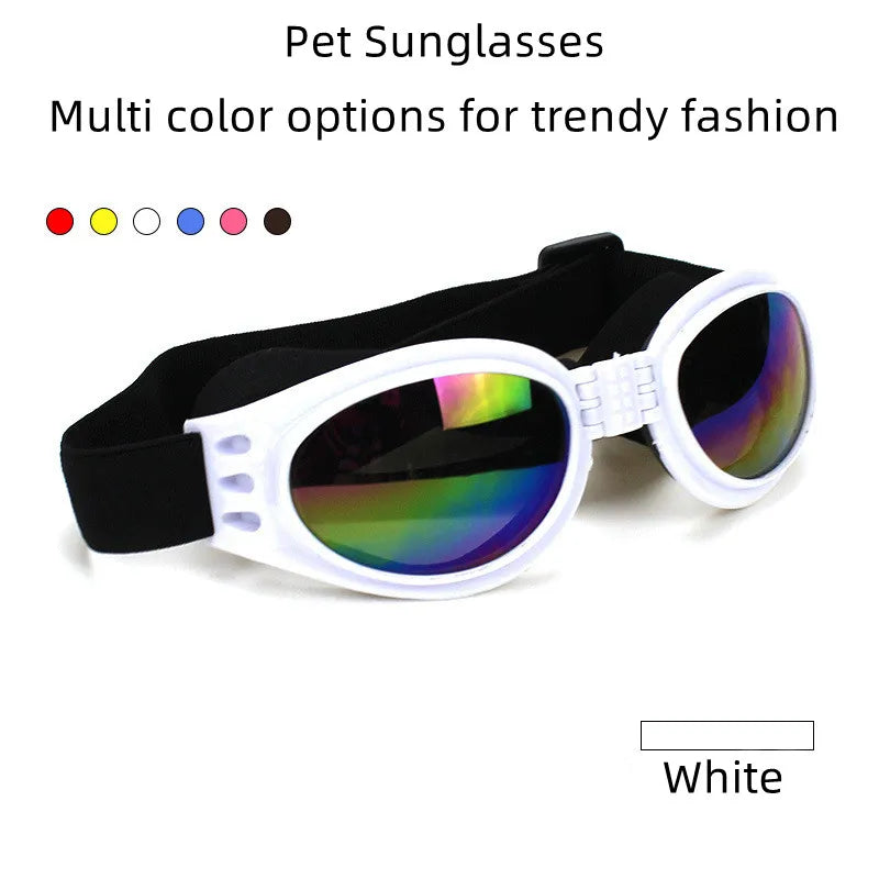 Dog Sunglasses Dog Goggles UV Wind Dust Fog Protection Pet Glasses Eye Wear