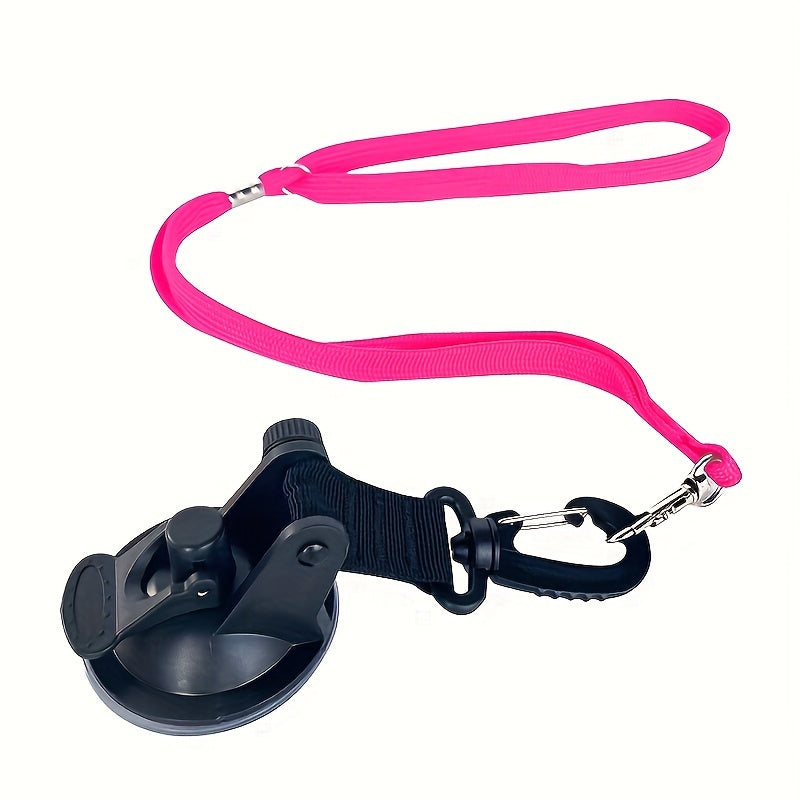 Adjustable Dog Bathing Tether With Heavy Duty Suction Cup