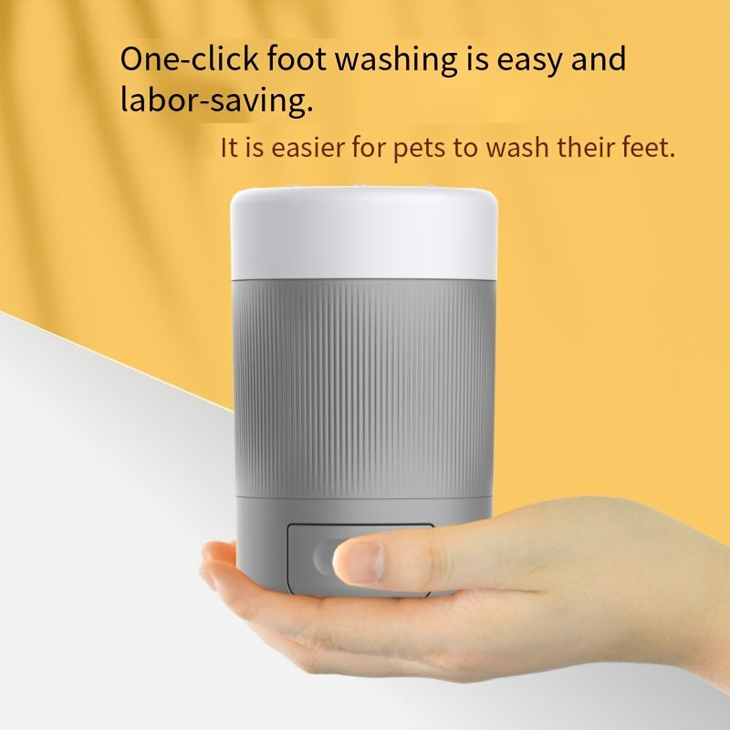 Effortless Automatic Dog Paw Cleaner - Compact Travel Paw Wash Cup
