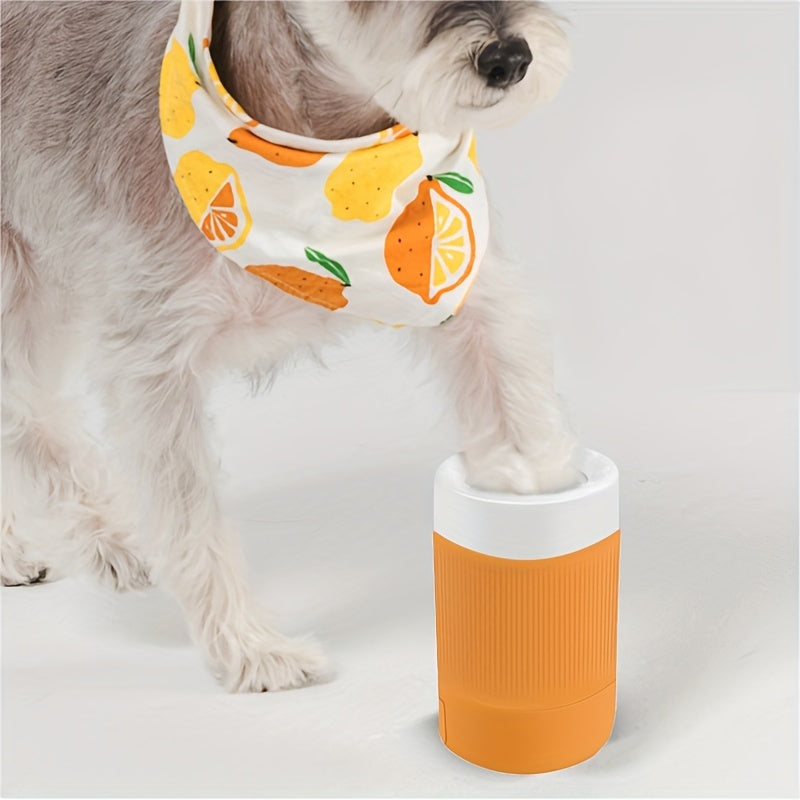 Effortless Automatic Dog Paw Cleaner - Compact Travel Paw Wash Cup