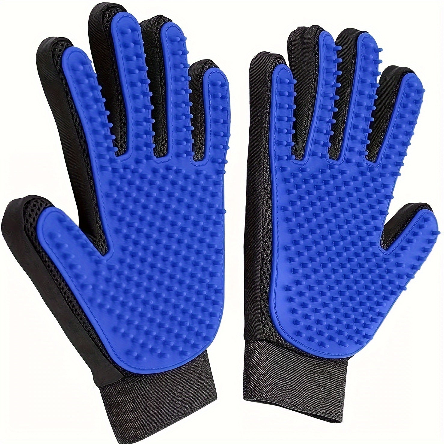 2pcs Dog Glove Grooming Bathing Washing Hair Remover